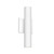 Lorna 12-in (2-in Dia.) 36 Degree Optic White LED Wall Sconce Up/Down Light
