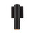 Lorna 9-in (2-in Dia.) 36 Degree Optic Black LED Wall Sconce