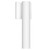 Lorna 12-in (2-in Dia.) 36 Degree Optic White LED Wall Sconce