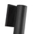 Lorna 12-in (2-in Dia.) 36 Degree Optic Black LED Wall Sconce