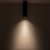Lorna 11-in (3-in Dia.) 36 Degree Optic Black LED Flush Mount