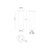 Lorna 12-in (3-in Dia.) 36 Degree Optic White LED Ceiling Mount