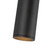 Lorna 12-in (3-in Dia.) 36 Degree Optic Black LED Wall Sconce