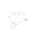 Lorna 8-in (4-in Dia.) 36 Degree Optic Black LED Concrete Ceiling Mount