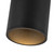Lorna 12-in (4-in Dia.) 36 Degree Optic Black LED Flush Mount