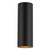 Lorna 12-in (4-in Dia.) 36 Degree Optic Black LED Wall Sconce