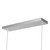Vega 56-in Brushed Nickel LED Linear Pendant