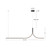 Thread 5-ft Black LED Linear Pendant