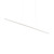 Vega Minor 60-in Brushed Nickel LED Linear Pendant
