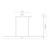 Vega Minor 60-in White LED Linear Pendant
