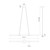 Akari 48-in Brushed Nickel LED Linear Pendant