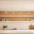 Dune 37-in Brushed Nickel LED Linear Pendant