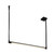 Laurence 41-in Urban Bronze LED Linear Pendant