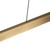Lex 24-in Vintage Brass LED Linear Pendant