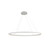 Ovale 40-in White LED Linear Pendant