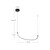 Talis 36-in Brushed Gold LED Linear Pendant