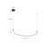 Talis 48-in Black LED Linear Pendant