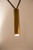Mason 72-in Vintage Brass LED Linear Pendant