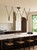 Mason 72-in Vintage Brass LED Linear Pendant