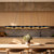 Maestro 38-in Black/Gold LED Linear Pendant