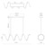 Synergy 42-in Black LED Linear Pendant