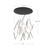 Chute 50-in White LED Multi Pendant