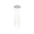 Chute 19-in White LED Multi Pendant