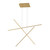Vega Minor 41-in Brushed Gold LED Multi Pendant