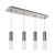 Lena 25-in Brushed Nickel 4-Light Multi Pendant