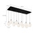 Bolla 29-in Black 10-Light Multi Pendant