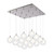 Bolla 21-in Chrome 16-Light Multi Pendant