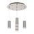 Cameo 14-in Brushed Nickel 5-Light Multi Pendant