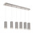 Cameo 42-in Brushed Nickel 6-Light Multi Pendant