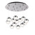 Pluto 24-in Chrome 13-Light Multi Pendant