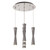 Robson 14-in Brushed Nickel 5-Light Multi Pendant