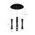 Robson 14-in White 5-Light Multi Pendant
