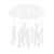 Robson 24-in White 13-Light Multi Pendant