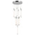 Motif 13-in Chrome LED Multi Pendant