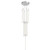 Motif 27-in Chrome LED Multi Pendant