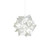 Small Spades Plug in Pendant Light - Cool white glow