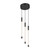 Motif 13-in Black LED Multi Pendant