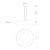 Beacon 20-in White LED Pendant