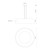 Beacon 24-in White LED Pendant