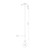 Taper 32-in White LED Pendant