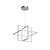 Mondrian 20-in Brushed Nickel LED Pendant