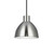 Chroma 9-in Brushed Nickel LED Pendant
