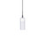 Stylo 4-in Black LED Pendant