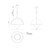 Bowery 14-in Urban Bronze LED Pendant
