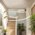 Ampersand 32-in Brushed Gold LED Pendant