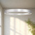 Halo 72-in Brushed Silver LED Pendant
